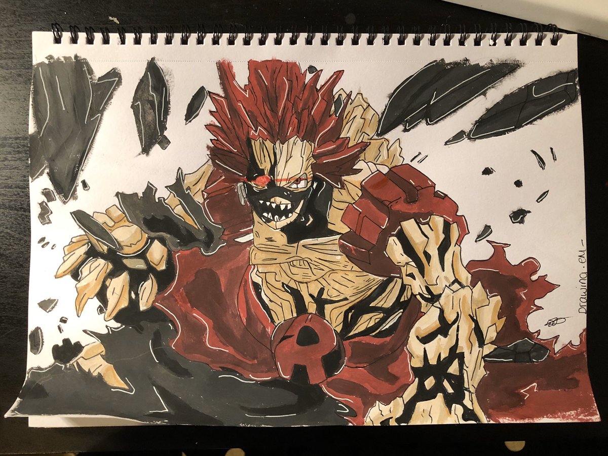 EmDrawing's tweet photo. kirishima - my hero academia ☄️
hope you like it 💫
#mha #kirishima #mhaseason4 #anime #drawing #redriot #MyHeroAcadamia https://t.co/owTtxMaFfJ