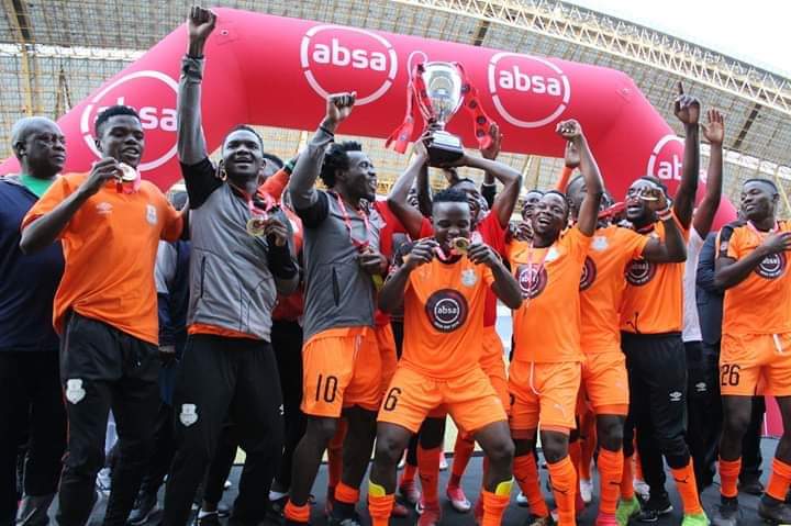 Mutheliso's tweet photo. Teams qualified for #AbsaCup2020
1. Green Eagles
2. Nkana
3. Napsa Stars
4. Zesco United
5. Kitwe United (Div One)
6. Young Green Eagles (Div One)
Can still qualify (2 slots remain):
β’ Forest Rangers
β’ Power Dynamos
β’ Kabwe Warriors
β’ Red Arrows
#ZSNLIVE https://t.co/Q2GsHTNmlX