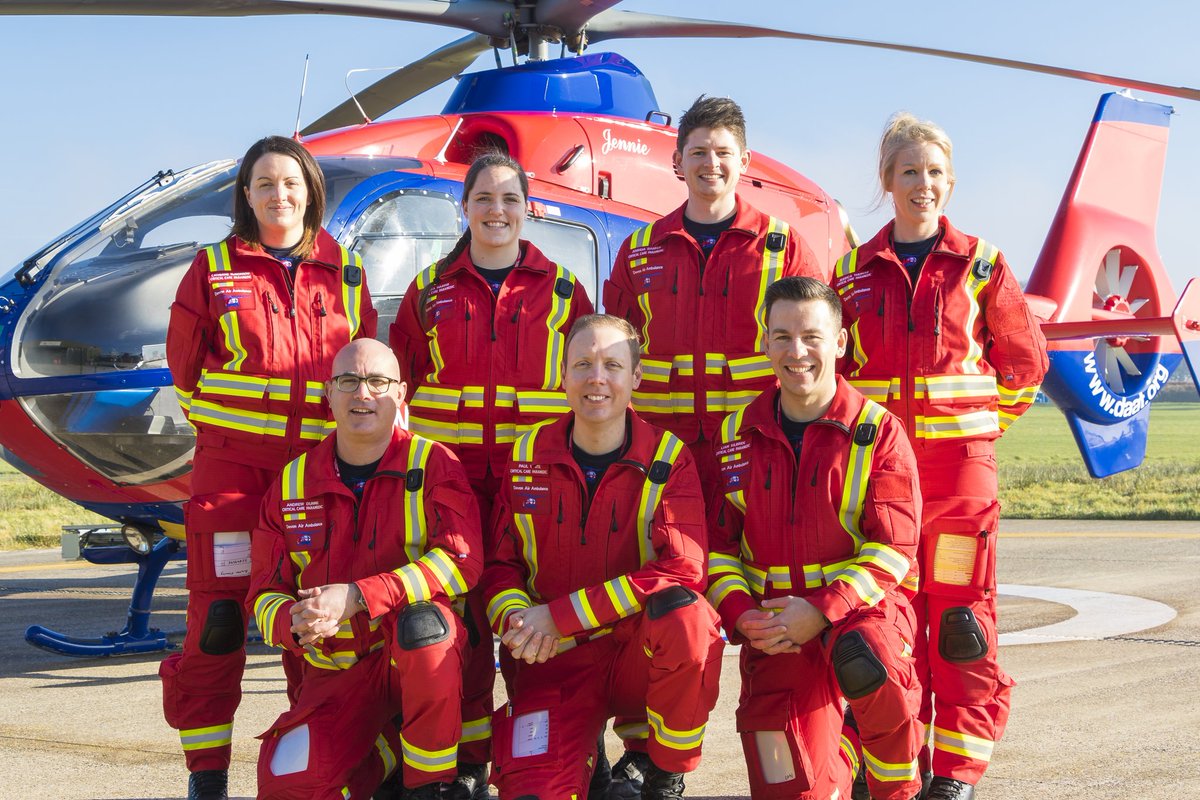 It's been a whole year since the seven of us started our adventure with <a href="/DevonAirAmb/">Devon Air Ambulance</a> 🎉🌟

 #HappyAnniversary to my Pals! 

<a href="/liamkilbride/">liam kilbride</a> @tallpaulCCP <a href="/JoshuaBarker94/">Josh Barker</a> @McmorrowCat <a href="/Lauratheharris/">Laura Harris</a> &amp; Dunney!