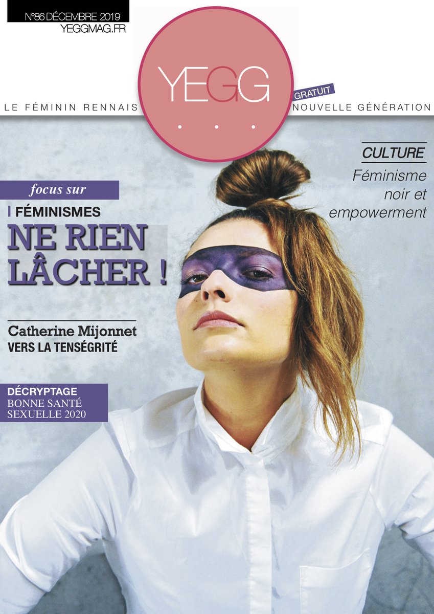 (YEGG#86) Luttes féministes, mythe de la démocratie raciale et afroféminisme, santé sexuelle, pratiques sportives... C'est à lire ici : yeggmag.fr/magazine/2019 <a href="/NousToutesOrg/">#NousToutes</a> <a href="/UnivRennes_2/">Université Rennes 2</a> @CorevihBretagne <a href="/LeTriangle/">Le Triangle</a>