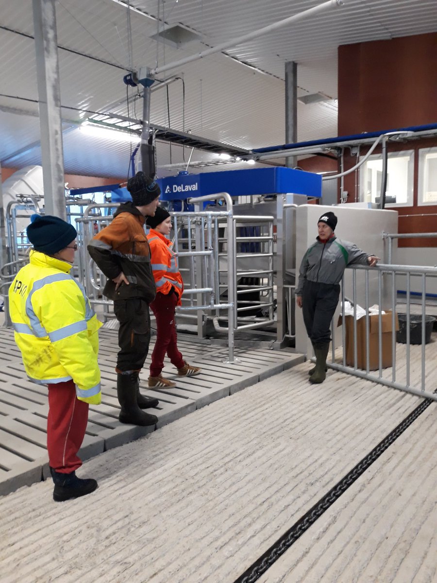 <a href="/ProAgria/">ProAgria</a>_Ita @ProAgria <a href="/DeLaval/">DeLaval</a>  #onnistummeyhdessä VMS300 robotin käyttöönoton ennakkokäynnillä varmistetaan mm eläinten ensimmäinen sujuva meno robotille portituksien avulla.Tämä kone asetettiin ruokintakäyttöön, ensi viikolla alkaa lypsy #automaattilypsy
