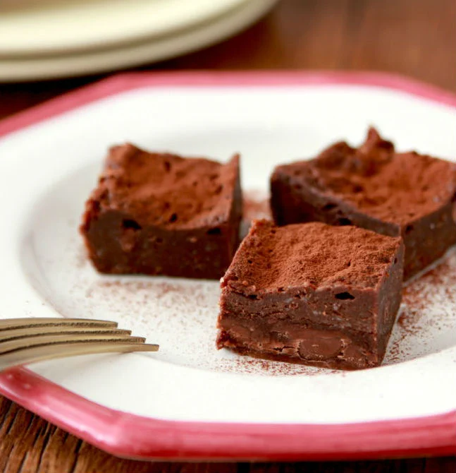 電子レンジで作れる！超お手軽濃厚生ガトーショコラ‼