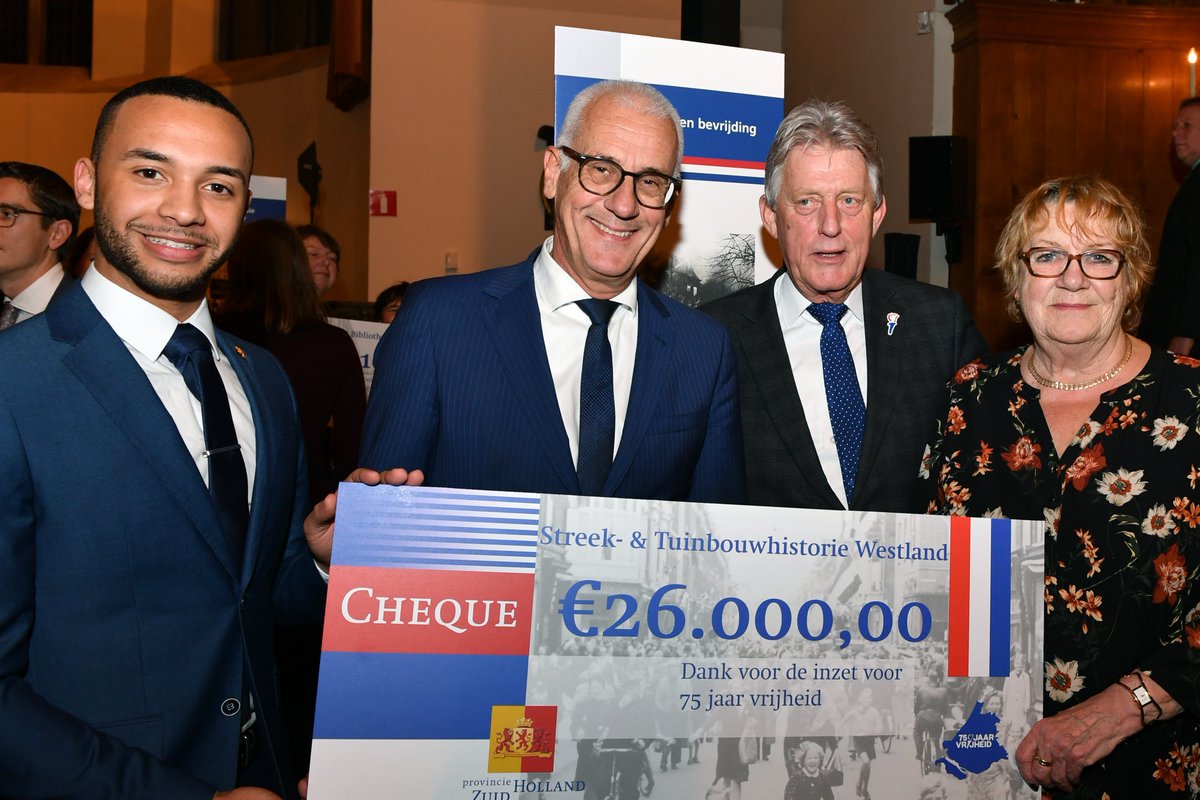 Vanaf 18 april staat ons museum in het teken van 75 jaar bevrijding. Een prachtige tentoonstelling kunnen wij hiervoor opzetten, mede dankzij een financiële bijdrage van € 26.000 vanuit de Provincie Zuid-Holland. Super! Kijk voor info over 75 jaar herdenken op #75jaarvrijheidzh.
