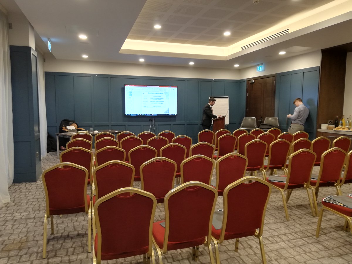 ClearChoice_tm's tweet photo. We're all set and ready to go with the first of our January ClearChoice Chapters Events! Our speakers from @Zurich_Irl, Broker Solutions and @BlackBeeInvest are ready and waiting to discuss Investments &amp; Business Protection and it's all kicking off at 9:30! https://t.co/PaIIDR6nBy