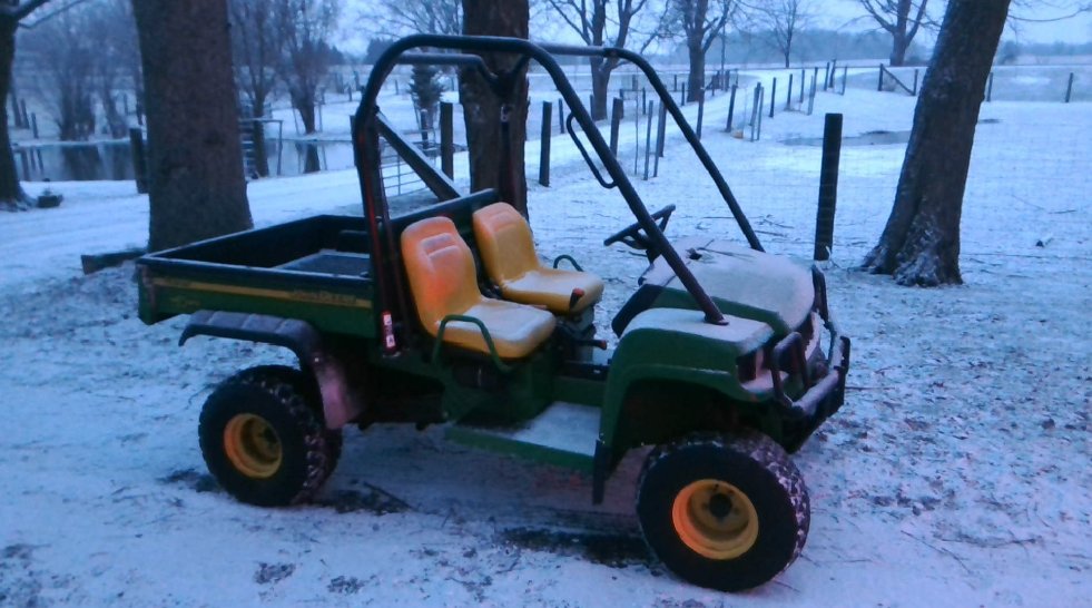 Do YOU know who owns this John Deere Gator that was  abandoned at a Oakland Rd address in <a href="/BrantCommunity/">County of Brant</a>? Police would like to return it to it's rightful owner.  If anyone has info, please call the #OPP at 1-888-310-1122. (Be prepared to provide proof of ownership) #BrantOPP ^es