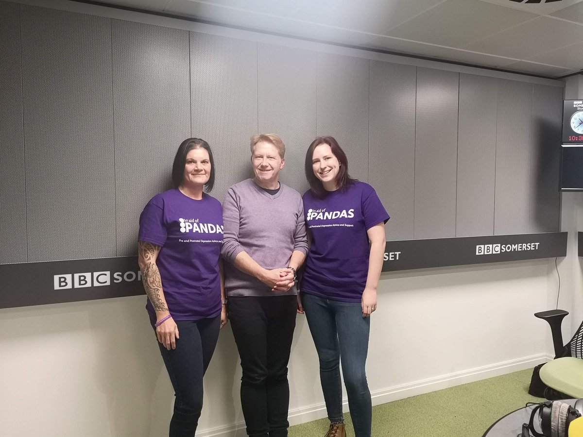 WellingtonPAND4's tweet image. We&apos;ve had a fab morning on bbc Somerset...thank you for inviting us! #pandashr #pnd #bbcsomerset #simonperkin #wellingtonsupportgroup #support  #volunteering  thank you @scottjburnett for joining us...... Pandas helpline is available 9am to 8pm free from UK landlines/mobiles
