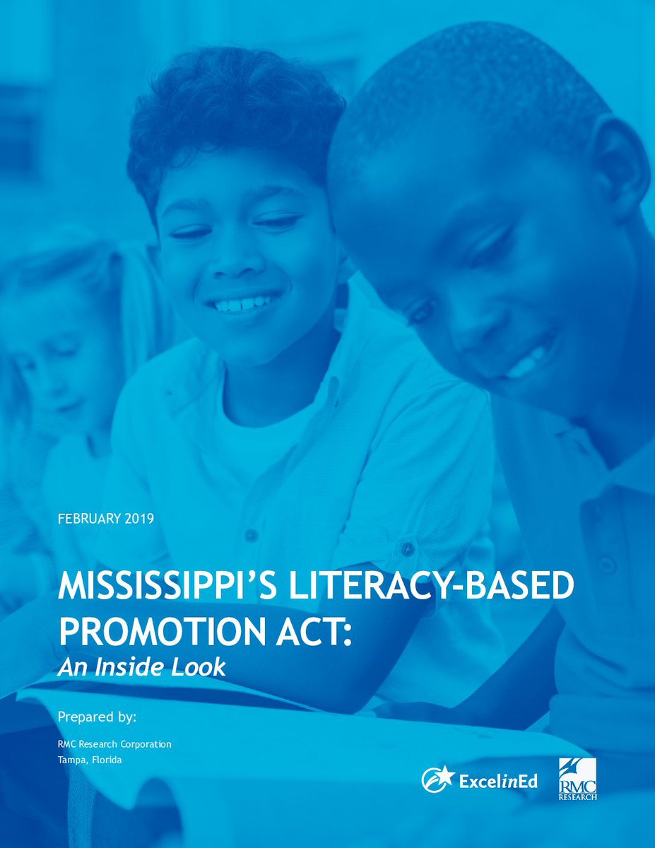 RMCResearch's tweet photo. A recent @New York Times opinion piece applauded the gains Mississippi has made in reading. See what @ExcelinEd and RMC learned in 2019.
https://t.co/7MTSrcVI8X https://t.co/KPEgmUkQrV