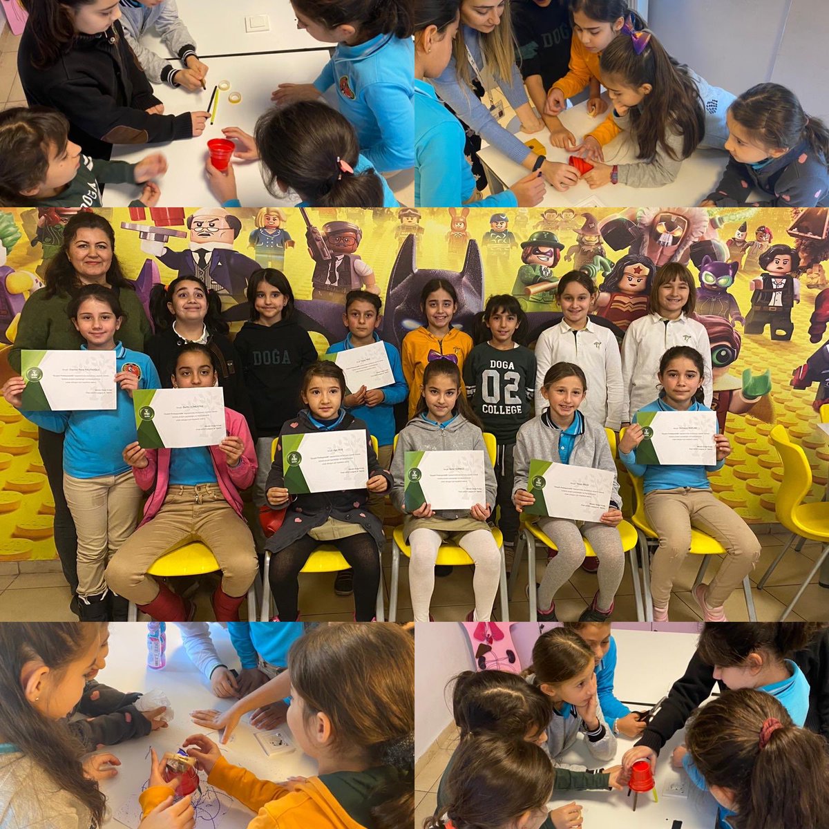 18 Nisan’da ev sahipliği yapacağımız First LEGO League Jr. Mersin Yenişehir Fuarına katılacak olan takımlardan Kocatepe İlkokulu takımını okulumuzda ağırladık.
#mersindogakoleji 
#firstlegoleague