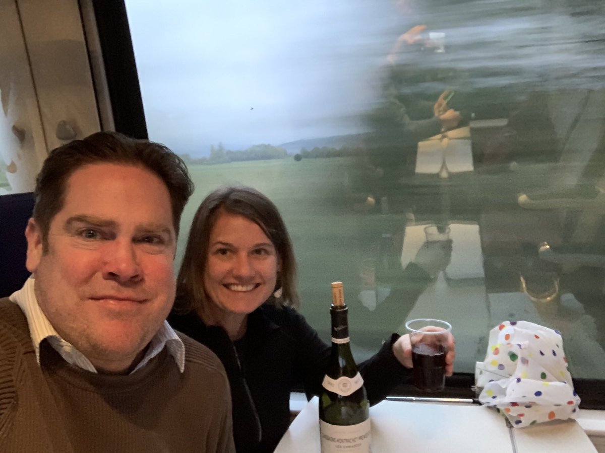 LetsGoWineWalk's tweet photo. We had so much fun #winetasting in #Burgundy! Can’t wait to go back to #Dijon and #Beaune, #France!! 🍷 https://t.co/2SdYIF0sZb