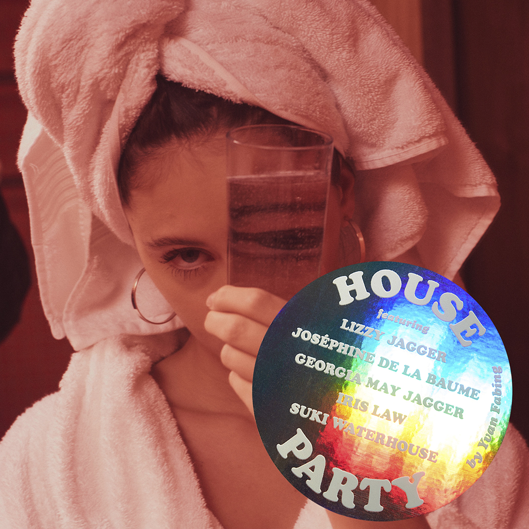 stepheneinhorn's tweet photo. First cover of House Party Zine
Iris Law &amp; Georgia May Jagger wearing our Large Times Square Hoop Earrings - https://t.co/O2SYWDE9B6

Photo: Yvan Fabing
Styling: @KateIorga 
Make Up: @JennyCoombs 
Hair: Martin Cullen
Production: Noir Productions https://t.co/KhUKLIHSP8