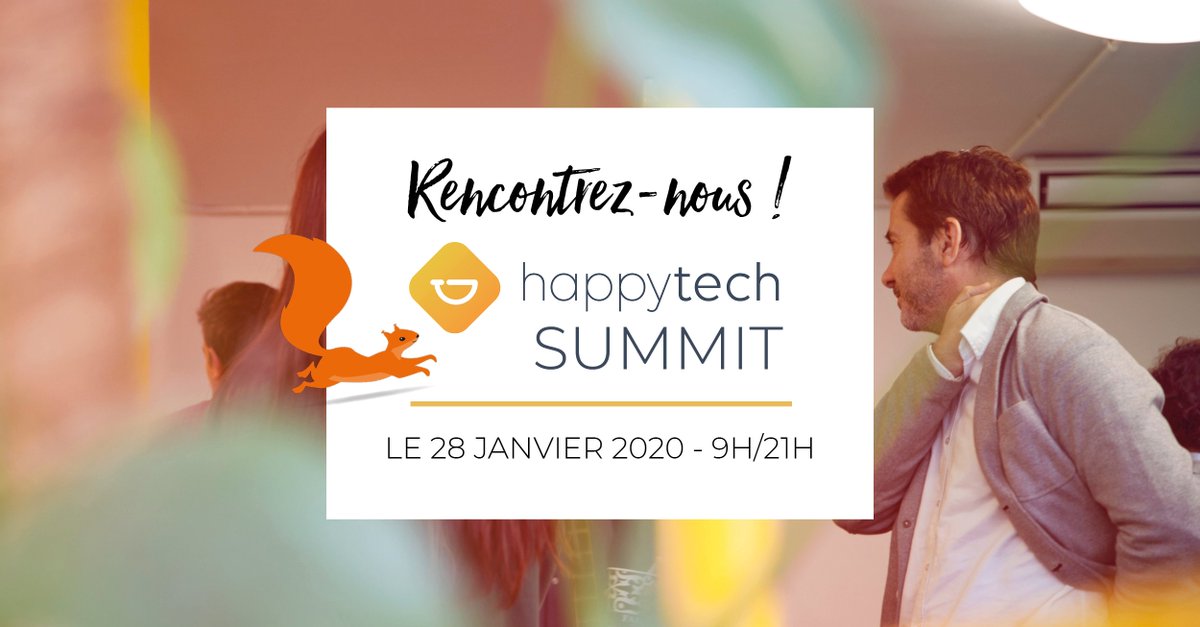 pickr_bio's tweet photo. On vous attend à L'@HappyTechFrance Summit ! 💥

LE salon dédié aux innovations technologiques au service du bien être en entreprise ✨

Envie de nous rencontrer ? Inscription ici 👉🏼 https://t.co/jUlpLPNLdK

54/56 avenue Hoche, 75008 Paris
Le 28 janvier 2020 - 9H/21H 🗓 https://t.co/mi3Hofznyc