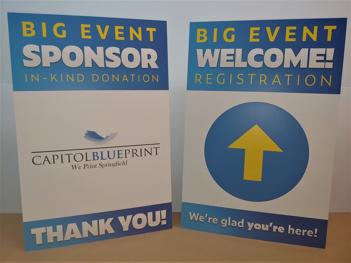 capitolblue's tweet image. We Print Foam-Board Mounted Posters!  👍  #tradeshows #conferencesignage #lobbydisplays #productpromotions #announcements #weddingseatingchart #birthdayposters #fundraisereventsigns buff.ly/2somHpX