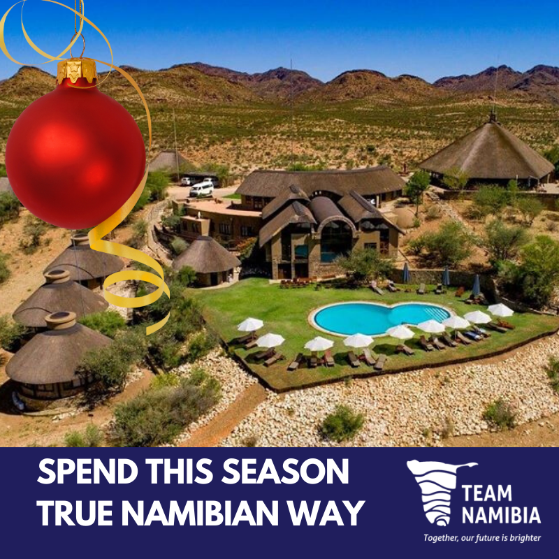 TeamNamibia's tweet photo. Do you support #localservices? Why? How? Image copyright of #NamibiaTourismBoard @NamibiaHorizons Namibia Tourism Board.
Enter https://t.co/yZmxQTlrYO Team Namibia Support Local This Festive 2019.
Ts and Cs apply. All prizes are courtesy of different
#TeamNamibiaMembers. https://t.co/v06EoTUjFd
