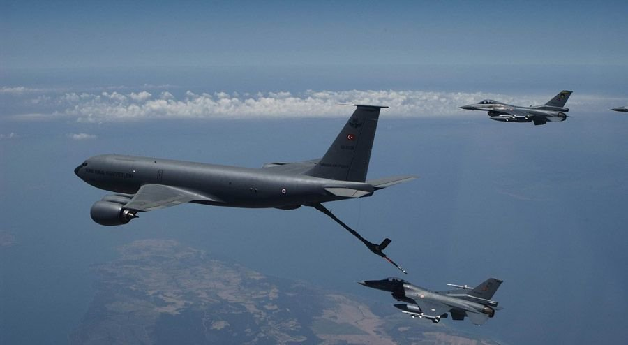 “Envanterimizde 7 adet bulunan KC-135R Tanker uçaklarımız 1 defada 30 ila 3...