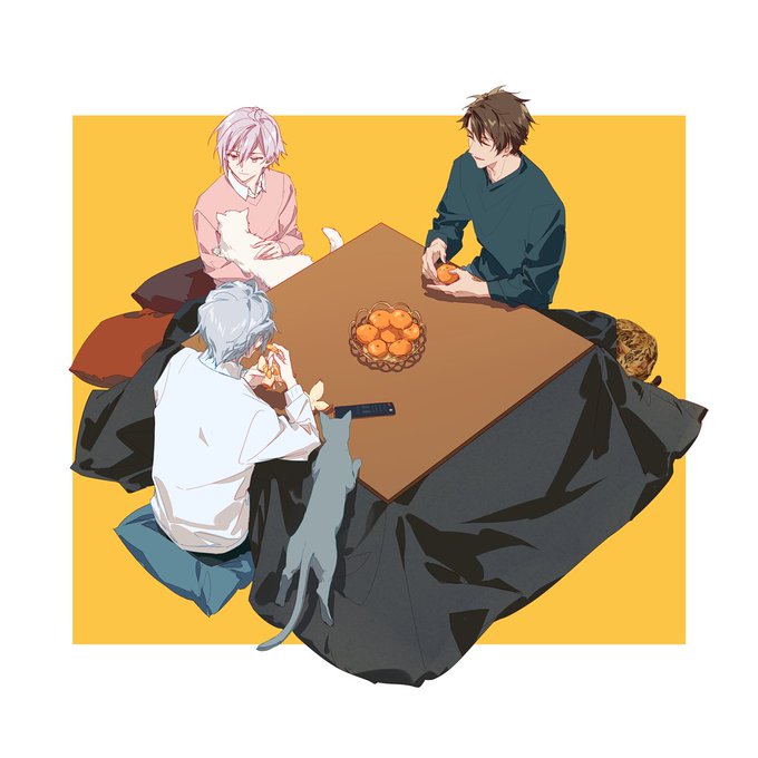 「kotatsu short hair」 illustration images(Popular)