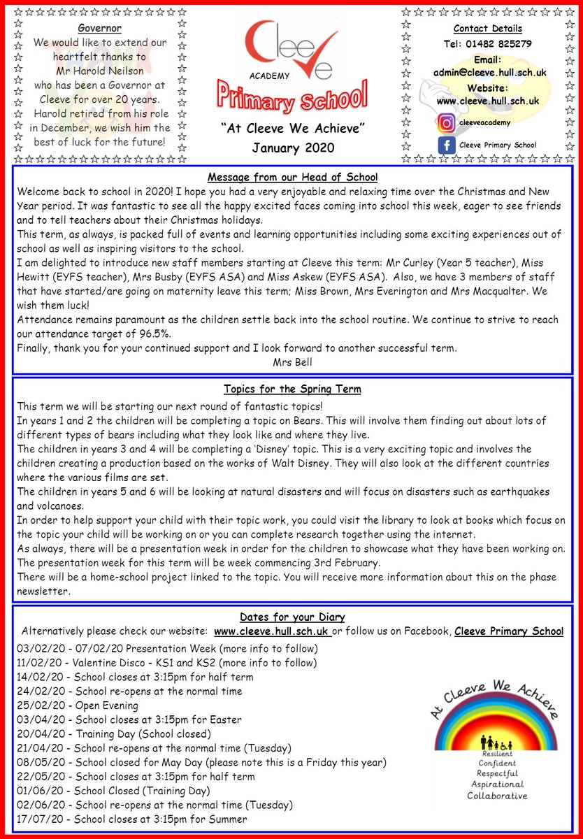 Cleeve Primary tweet media