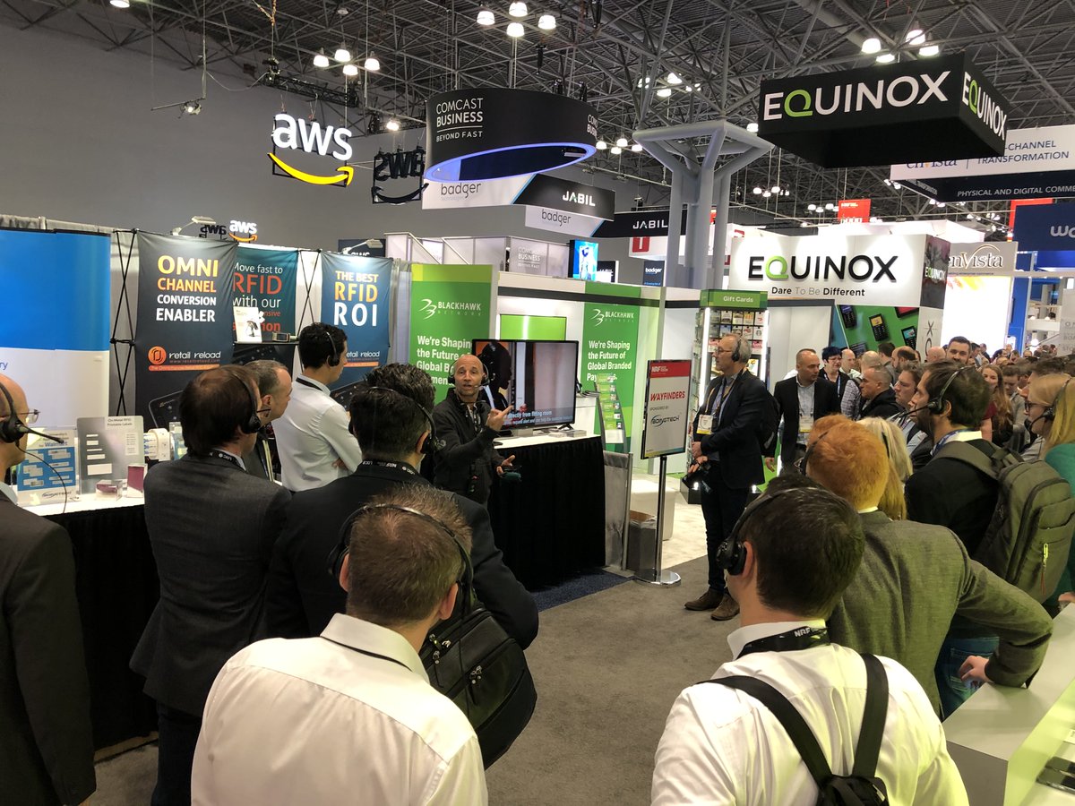 Come and see us at #NRF2020, booth 5865. Yves Curtat, François Baillet and Thomas BOISDE will take you on a product tour to learn about our Streaming Inventory Management Solution.