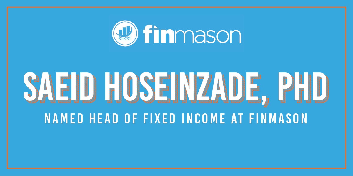 FinMasonInc's tweet photo. "In his new role, Hoseinzade will be responsible for developing advanced (and customized) fixed-income analytics, expanding coverage to new asset classes...conducting research, and overseeing data quality and validation."
#fixedincome #fintech #analytics
https://t.co/2vTyF90yXD https://t.co/YTsB3k2Pl7