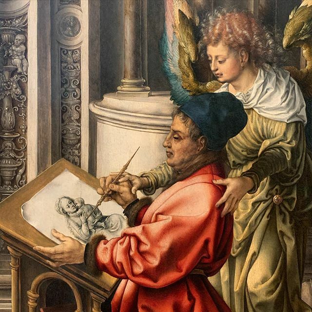 herman_nick_'s tweet image. #JanGossaert #guided #metalpoint @kunsthistorischesmuseumvienna instagram.com/p/B7TZpXKnImN/