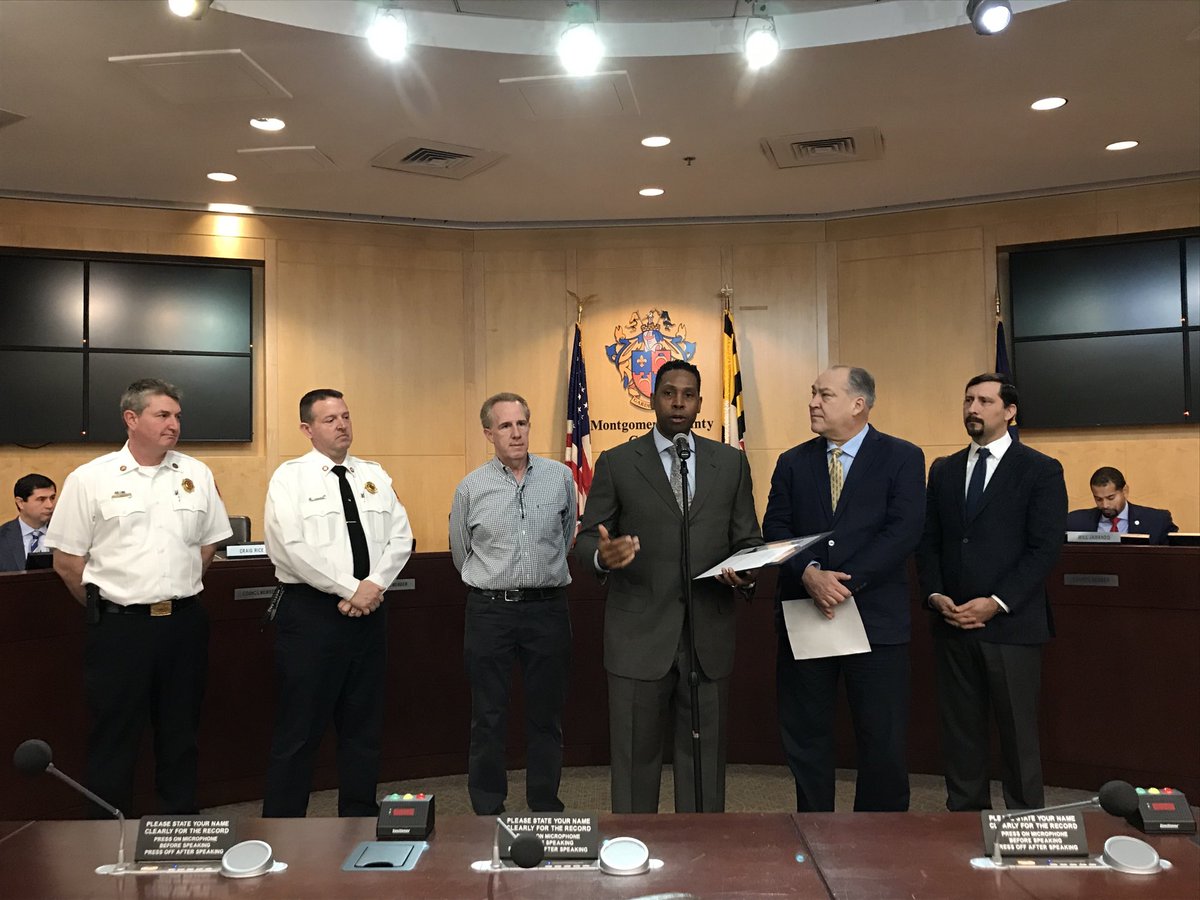 MoCoCouncilMD's tweet photo. Happening now—Councilmember ⁦@RicePolitics⁩ &amp; County Executive ⁦@Marc_Elrich⁩ recognize National Radon Action Month in Montgomery County. #Radon #PublicSafety https://t.co/jFgNcJZn3v