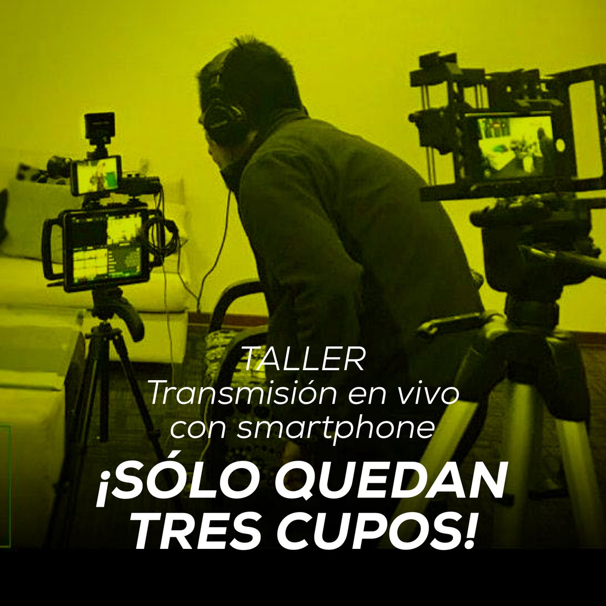 KerigmaFilms's tweet photo. Solo tres cupos para el taller del sábado 18 de Enero en Lima - Perú
#madewithswitcher https://t.co/xQCvgy7wKC