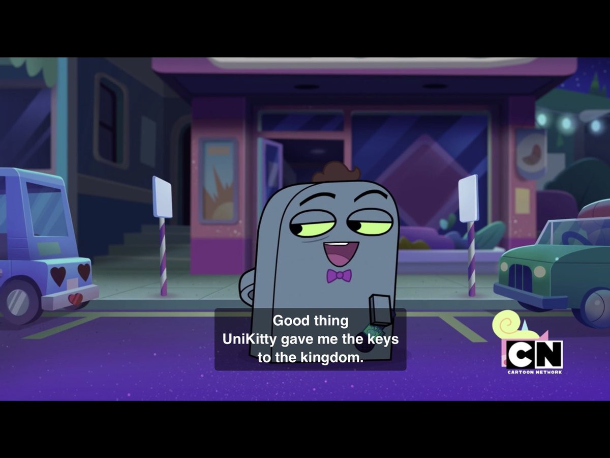 KyraKupetsky's tweet photo. This is definitely one of my favorite jokes in #Unikitty https://t.co/2vGTTbDNeF