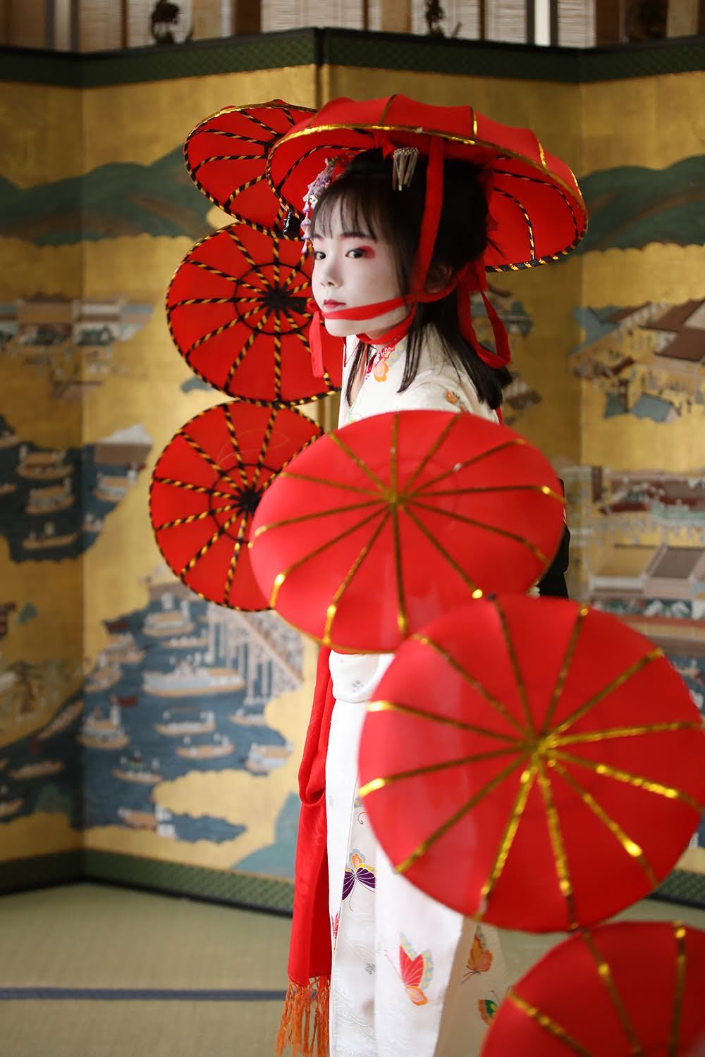 藤娘 笠 藤娘 - Wikipedia