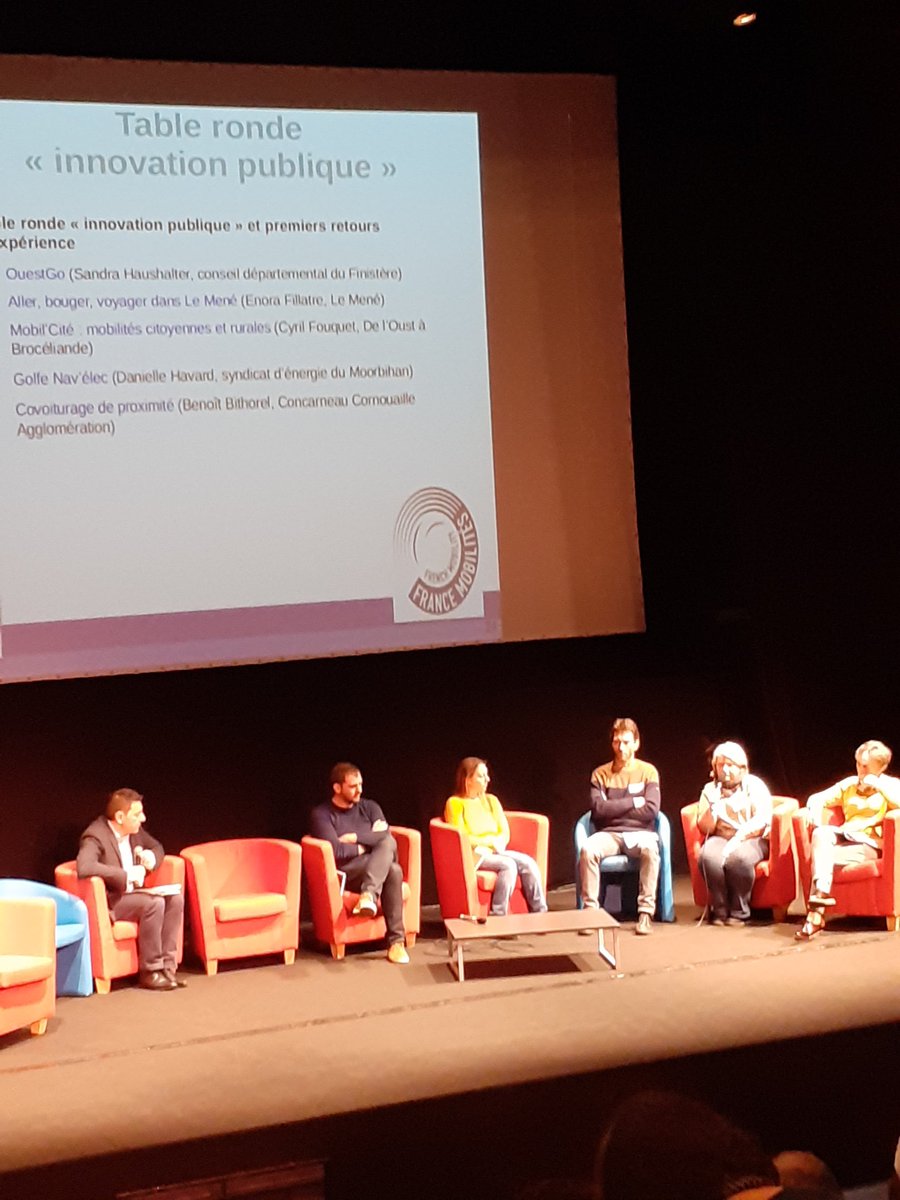 OGuillou's tweet photo. #avecPoleEmploi France Mobilité Tour,📢 1ère table Ronde "innovation publique" https://t.co/dreRFwpNan