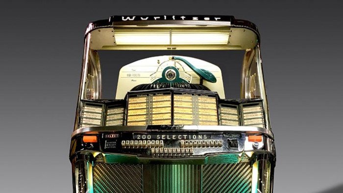 Wurlitzer classic jukebox