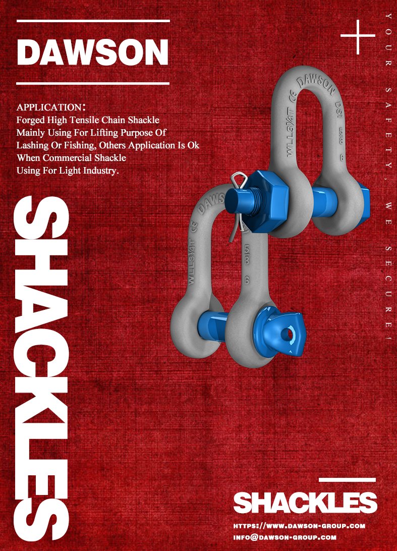 DawsonGroupLTD's tweet photo. China Dawson US Type Chain Shackle, Lifting Shackle, Dee Shackle, Drop Forged D Shackle
More information, please contact us, info@dawson-group.com
#marineshackle #liftingshackles #chainshackle #deeshackle #dshackle #liftingshackle #forgeddshackle #dawsonliftingshackles https://t.co/tV6nJ03Sjz