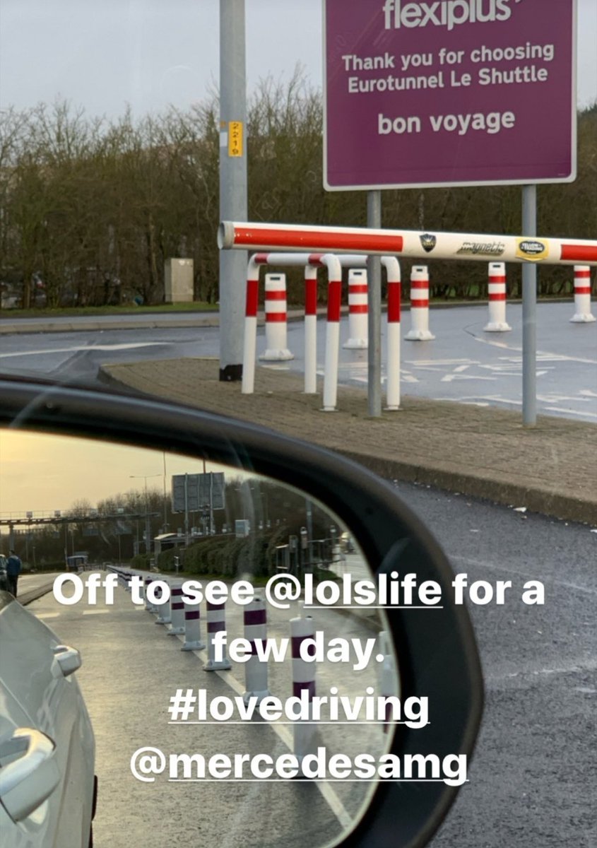 TakeThatFanBase's tweet photo. @HowardDonald on #Instagram(-story) π #roadtrip #lovedriving #daughter #fewday #Lola #β€ #Eurotunnel #offtosee #bonvoyage #ππ¨ https://t.co/gCbhwJZwns