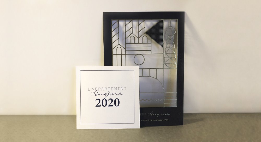 AgenceO_digital's tweet photo. Conception &amp; Direction Artistique pour les vœux de L'Appartement d'Eugène. #directionartistique #design #Voeux2020 

Tous nos projets en édition -> https://t.co/rIrBAuslFD https://t.co/EGjpEUWUfD