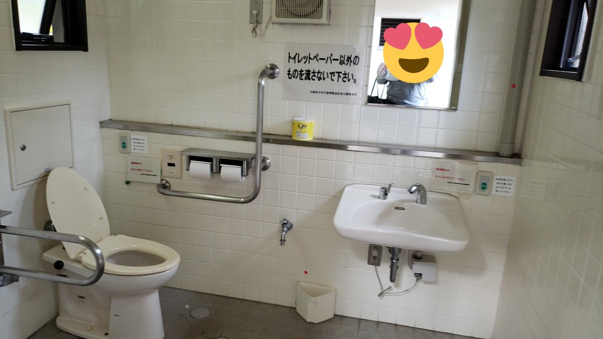将ちゃんのディープ垢 On Twitter 9番トイレ 小便器 手洗い辺りは1度交換されてるのかな 一般トイレは和式のみでした