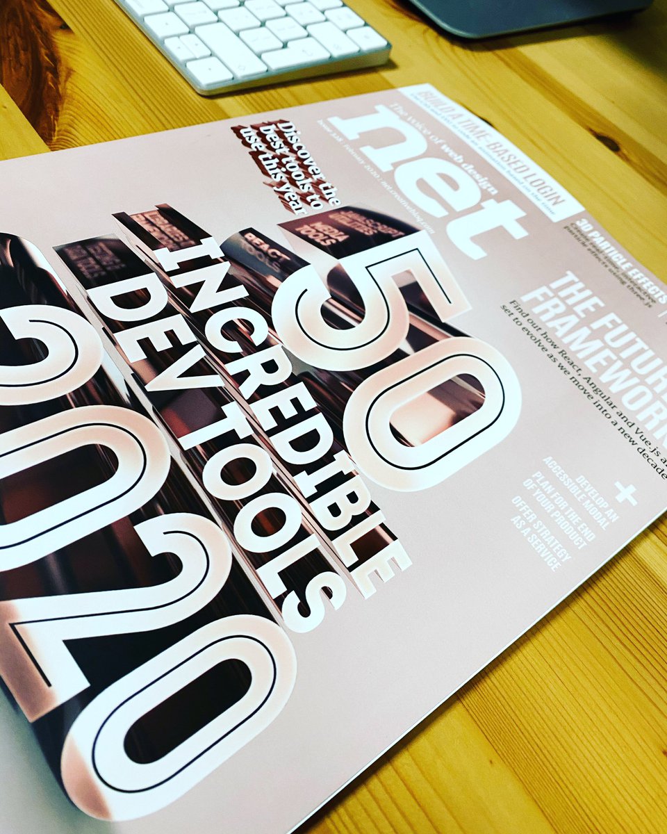 We love reading <a href="/netmag/">net magazine</a> 🔥

This magazine is great for Michael and also great for the rest of the team 😀 

Phil &amp; Martin really enjoyed the article on Testing &amp; Data Tools with Stephanie loving the article about Jason Pamental using web fonts to improve performance 🚀