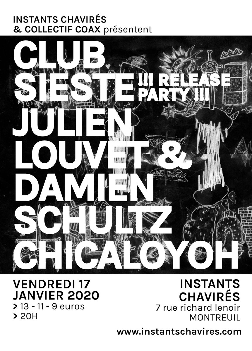 vendredi aux instants Chavirés !