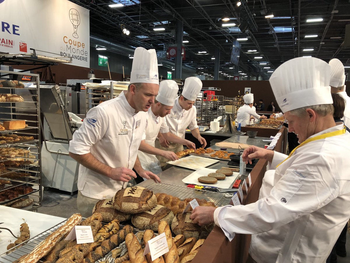 Helaas geen podiumplaats! Toch zijn we trots op ons team. Felicitaties gaan naar China 🇨🇳 Japan 🇯🇵 en Denemarken 🇩🇰 #wkboulangerie