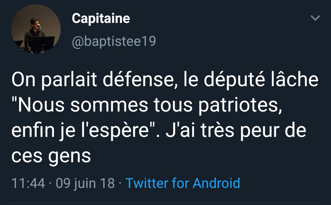 Petit florilège de propos entendus aux réunions de  #LREM par  @baptistee1938/