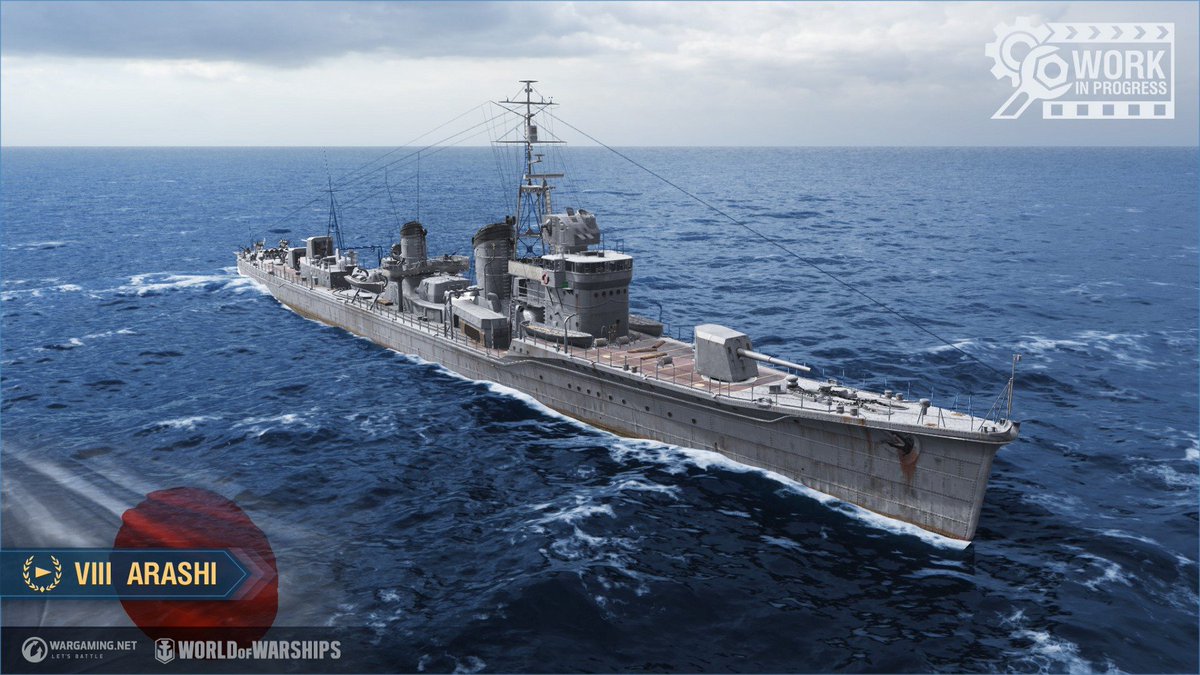 Roo E L S Z とうとう46cmの鎖を解いたか 大和型設計案の１ 51cm砲搭載大和型戦艦 ヤシマ 汎欧 駆逐艦オルカンと陽炎型嵐 独巡agirについては割愛 Wows T Co Bsvz9z7zsc