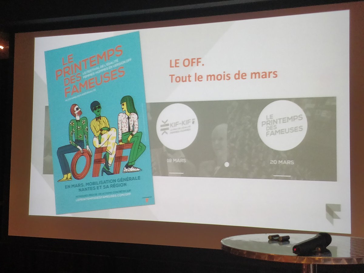 ArquierAurelie's tweet photo. Réunion de présentation du OFF du printemps des Fameuses : au programme, un mois de mars qui va être riche en événements #DefiEgalite #lesfameuses @clemenceleveau https://t.co/qy02dqAfVu