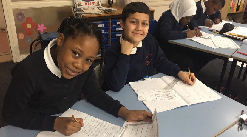 HolyName_School's tweet photo. Year 5 on fire in their second week back. Practicing column addition. Working hard and taking pride in our achievements. #wecanwewill!! https://t.co/gL1awrtgCh