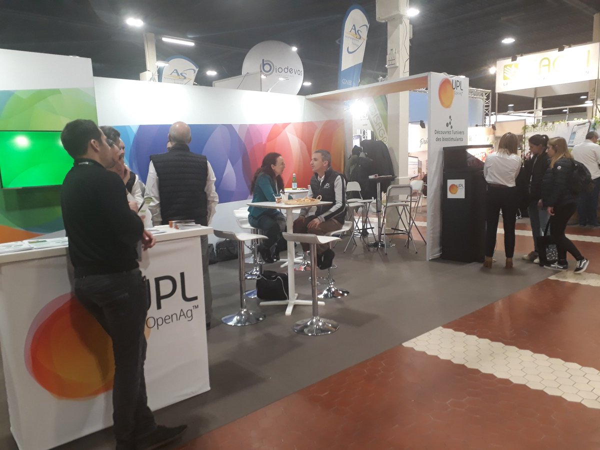 L équipe UPL France #UPL# vous attend au Sival stand grand palais DE414. Venez découvrir notre gamme complète ainsi que la technologie biosti grâce à notre borne holographique