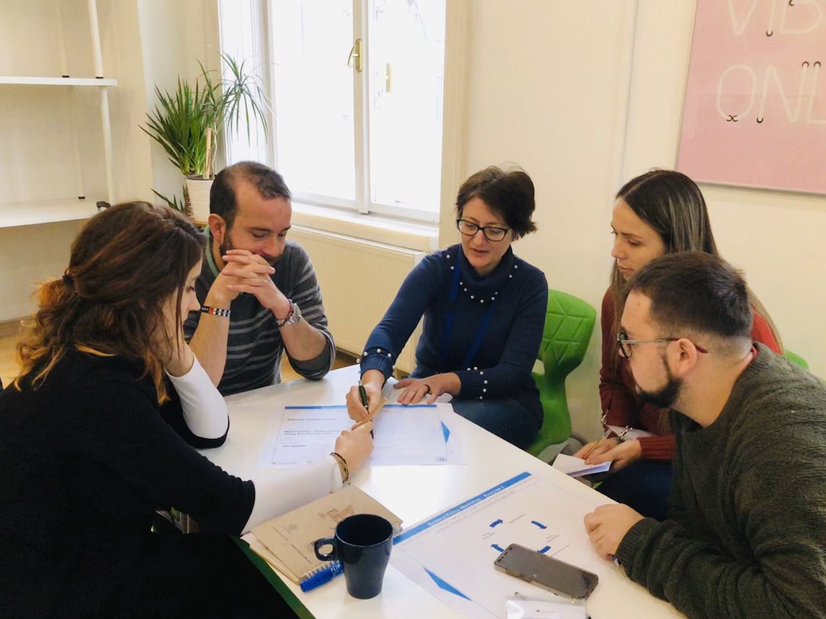 LGI_earth's tweet image. Participants in #Budapest are applying today’s material to solve a real-world challenge: a #ClimateEmergency was announced by the mayor last fall. How can #SciencePolicyInterfaces be used to support #climate actions related to #biodiversity &amp;amp; #ecosystem services?