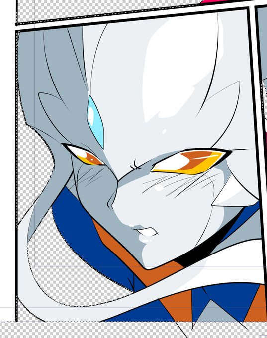 プラムスのイケメン顔

#巨大ヒロイン 