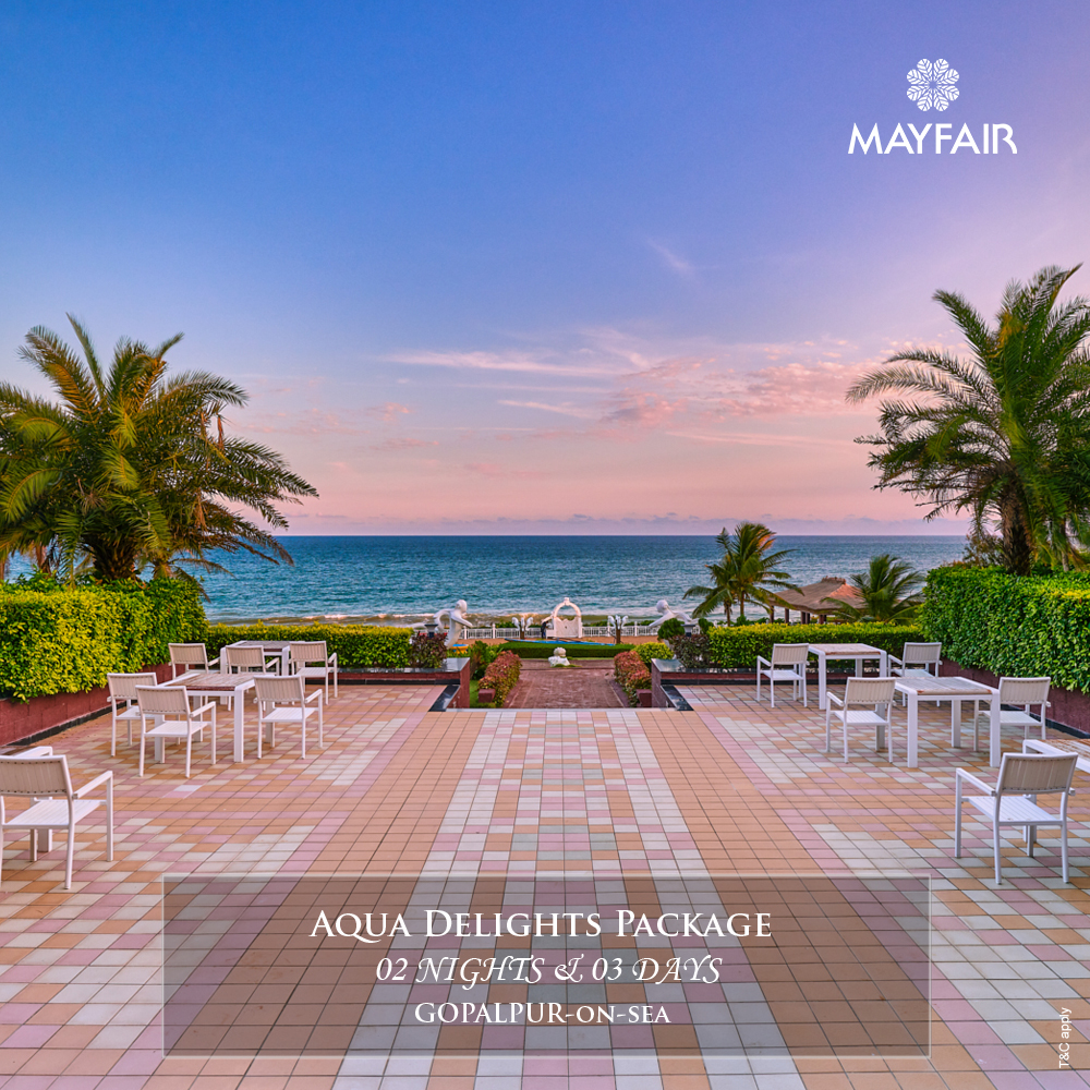 MayfairResorts's tweet photo. The Aqua Delights Package at MAYFAIR Palm Beach Resort, Gopalpur-on-Sea combines the best of both exciting water sports and thrilling times along with a comfortable luxurious stay. For enquiries please visit https://t.co/SX2AhjxYlW #AquaDelightsPackage #mayfairpackages #seaside https://t.co/Xc1kJSo7E7