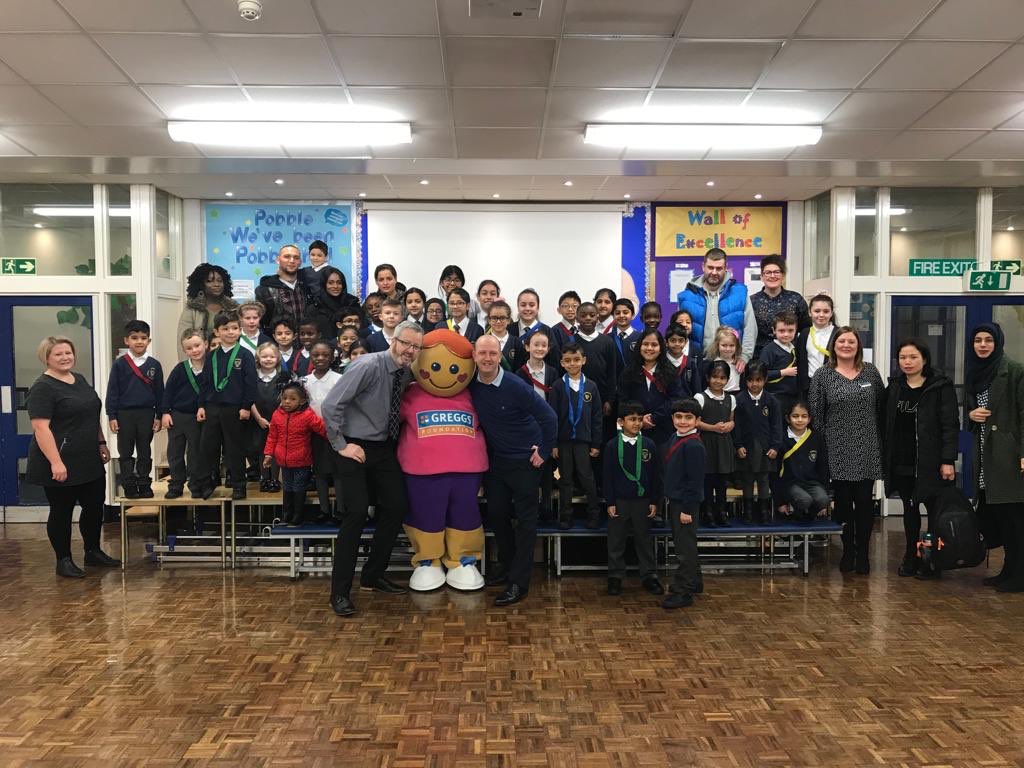 StPaulsBolton's tweet photo. @GreggsCharity @DavidWoodFoods Thank you to everybody who came to our new breakfast club launch this morning. It was wonderful to have so many parents come and join us. A special partnership has already been formed. #exctingtimes https://t.co/ec2wTRwDtw