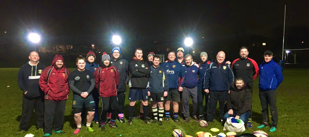 Well done to all those who braved the tough conditions <a href="/NorthamptonBBOB/">Northampton BBOB RFC</a> CPD last night. Some great conversation and idea sharing. #wellies