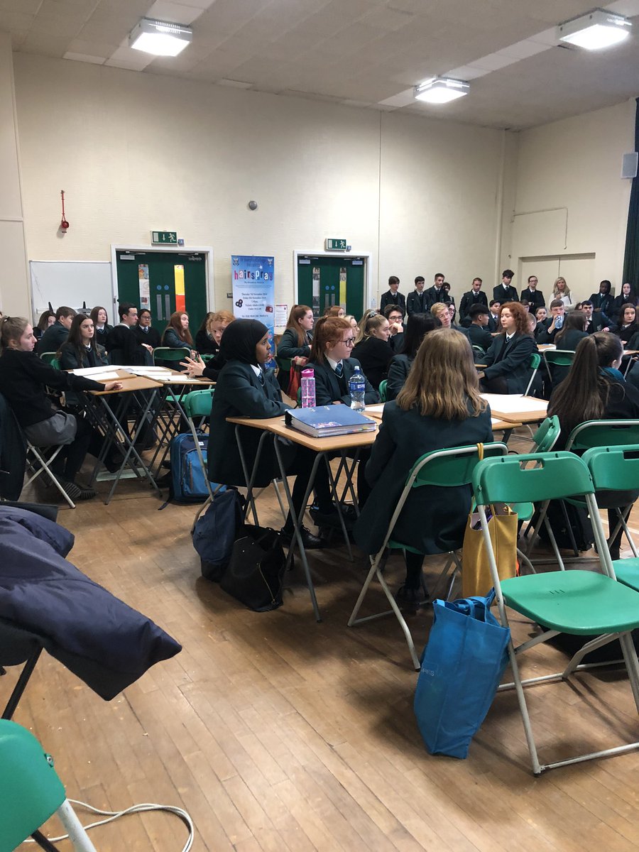 HIPpsychology's tweet photo. It was a pleasure to be in @stjosephs1992 . This was our fourth time here within the last 12 months and as ever the pupils were fantastic. #Helpingimproveperformance #HIPpostprimary #studyskills #excelwithpressure https://t.co/ixNJmt1mfr