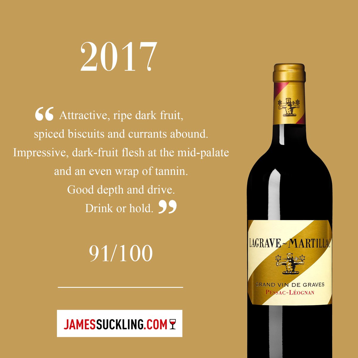 LatourMartillac's tweet photo. 🇫🇷 Notre millésime 2017 noté par James Suckling.
🇬🇧 Our 2017 vintage rated by James Suckling.
#suckling #rating #bordeaux #bordeauxwine #vin #wine #pessacleognan #winelover #jamessuckling @JamesSuckling https://t.co/70AlceOCKr