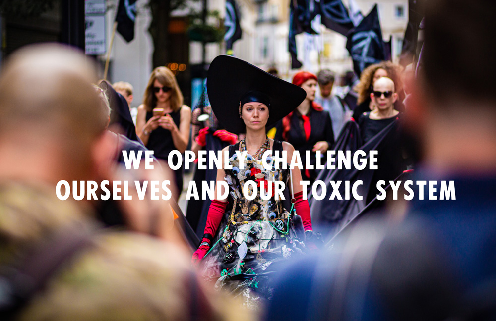XRebellionUK's tweet photo. #ExtinctionRebellion welcomes all who want to adhere to our 10 principles and values: 

4. We openly challenge ourselves and our toxic system. Leaving our comfort zones to take action for change. 
#RebelForLife #ActNow https://t.co/XahMK7Uwq8