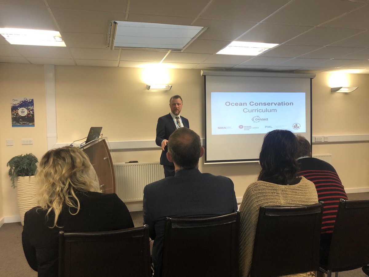 OceanCTrust's tweet photo. Excited to be launchingthe country’s first #OceanCurriculum with @connect_ceo at @NMAPlymouth this morning, alongside partners @thembauk @PlymouthMarine and with talks from @DevonWildlife. A win for UK #oceanliteracy and a positive for #BritainsOceanCity https://t.co/1T87KKogsB